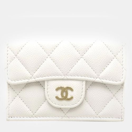 Caviar Skin Classic Small Trifold Wallet - Chanel - Modalova