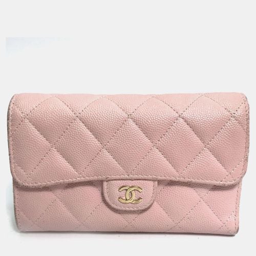 Baby Quilted flap Trifold wallet - Chanel - Modalova