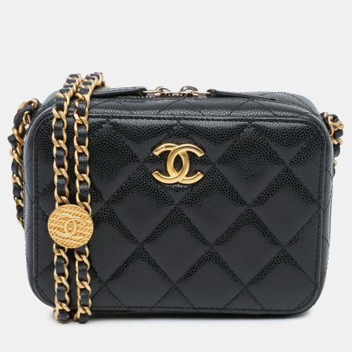 Chanel Black Quilted Caviar Twist Your Buttons Crossbody Bag - Chanel - Modalova