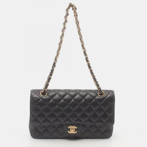 Caviar Skin (Grained Calf) Matelasse W-Flap Shoulder Bag - Chanel - Modalova