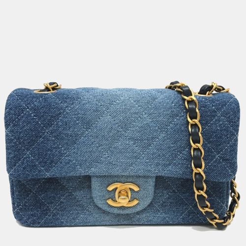 Chanel Blue Denim Matelasse Gradient Shoulder Bag - Chanel - Modalova