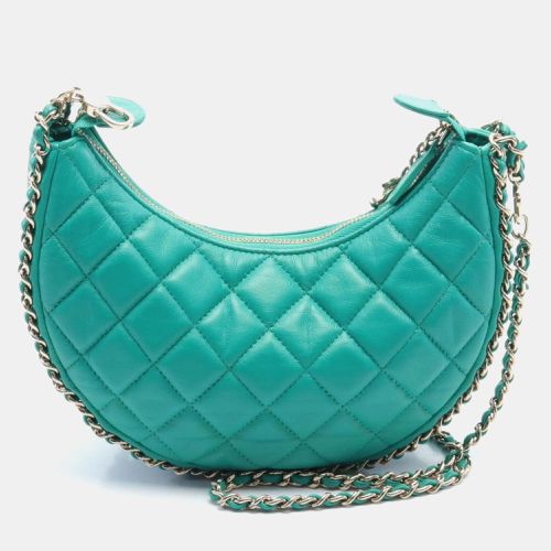 Chanel Green Leather Matelasse Shoulder Bag - Chanel - Modalova