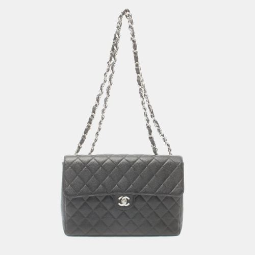 Chanel Black Caviar Skin Deca Matelasse 30 Shoulder Bag - Chanel - Modalova