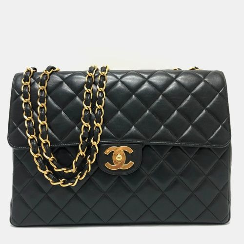 Chanel Black Lambskin Matelasse 30 Chain Bag - Chanel - Modalova