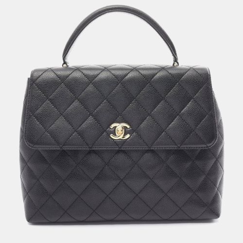 Chanel Black Caviar Skin (Grained Calf) Matelasse Bag - Chanel - Modalova