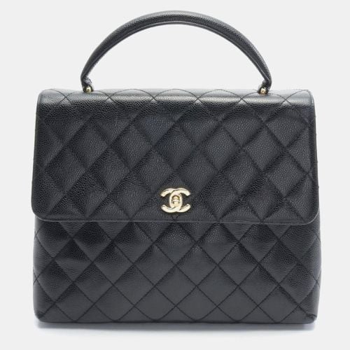 Chanel Black Caviar Skin (Grained Calf) Matelasse Handbag - Chanel - Modalova