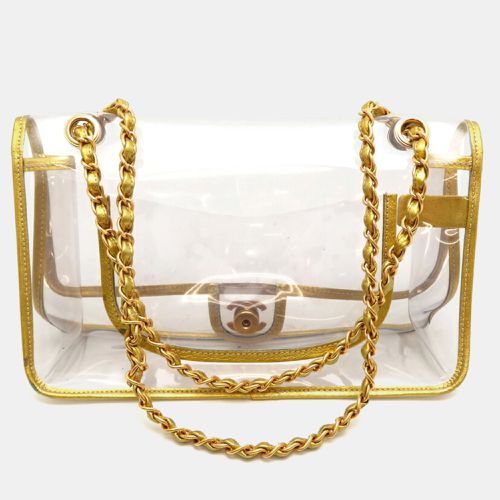 Chanel Gold Vinyl Chain Shoulder Bag - Chanel - Modalova