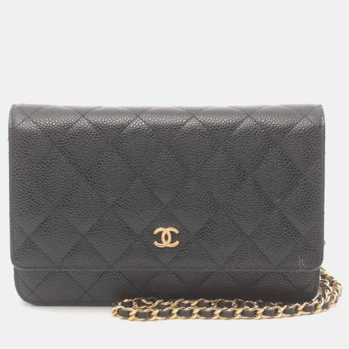 Caviar Skin (Grained Calf) Matelasse Shoulder Bag - Chanel - Modalova