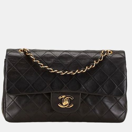 Leather Matelasse 23 Coco Mark Double Flap Chain Shoulder Bag - Chanel - Modalova