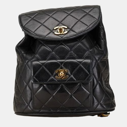 Lambskin Matelasse Coco Mark Chain Backpack - Chanel - Modalova