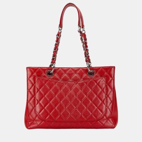 Caviar Skin Matelasse Coco Mark Chain Tote Bag - Chanel - Modalova