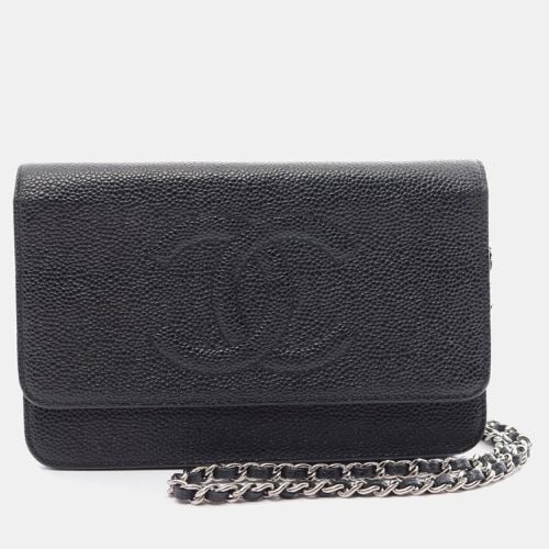 Caviar Skin (Grained Calf) Coco Mark Shoulder Bag - Chanel - Modalova