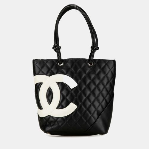 Lambskin Matelasse Deca Coco Mark Cambon Line Tote Bag - Chanel - Modalova