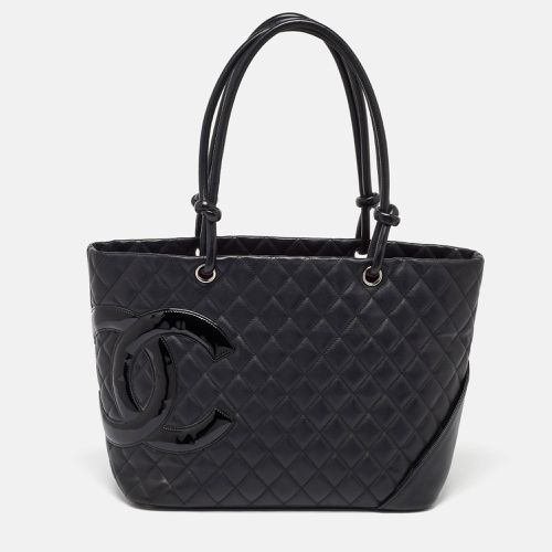 Chanel Black Quilted Leather Large Ligne Cambon Tote - Chanel - Modalova