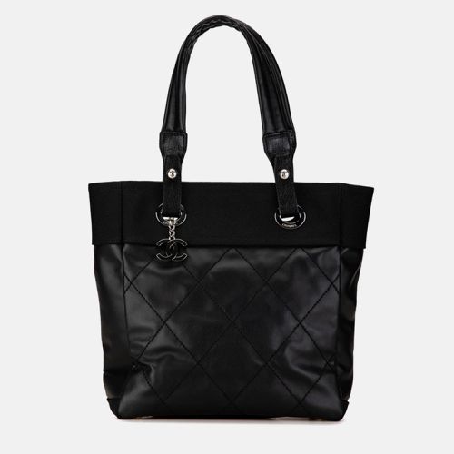 Chanel Black Canvas Small Paris-Biarritz Tote Bag - Chanel - Modalova