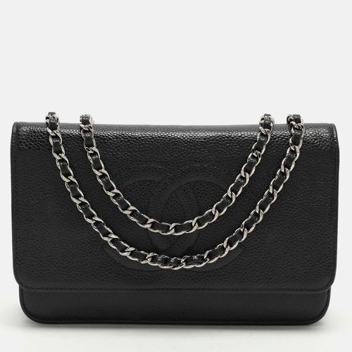 Chanel Black Caviar Leather Wallet On Chain - Chanel - Modalova