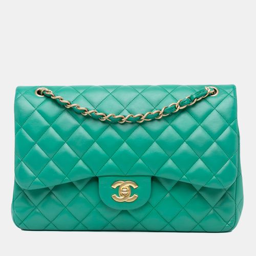 Tone Lambskin Leather Jumbo Classic Lambskin Double Flap Bag - Chanel - Modalova