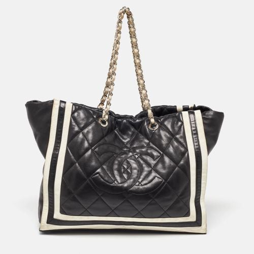 Chanel Black Leather Paris Venice Lido Tote - Chanel - Modalova