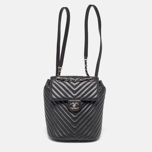 Chevron Leather Urban Spirit Backpack - Chanel - Modalova