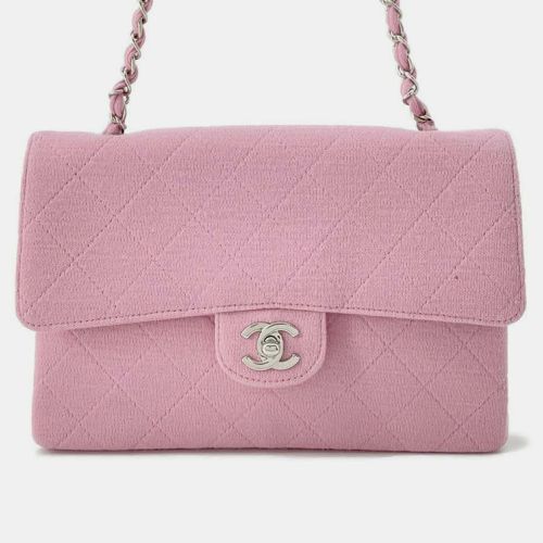 Chanel Pink Cotton Matelasse Chain Shoulder Bag - Chanel - Modalova