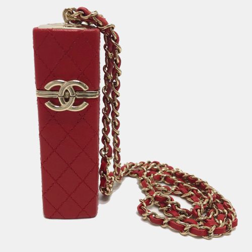 Chanel Red Cc Mark Chain Shoulder Bag - Chanel - Modalova