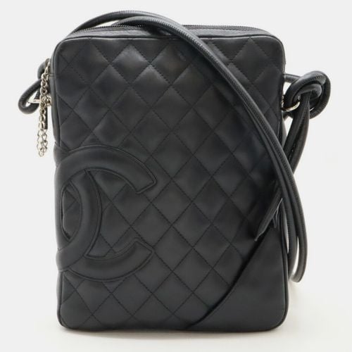 Chanel Black Cambon Line Coco Mark Medium Pochette Shoulder Bag - Chanel - Modalova