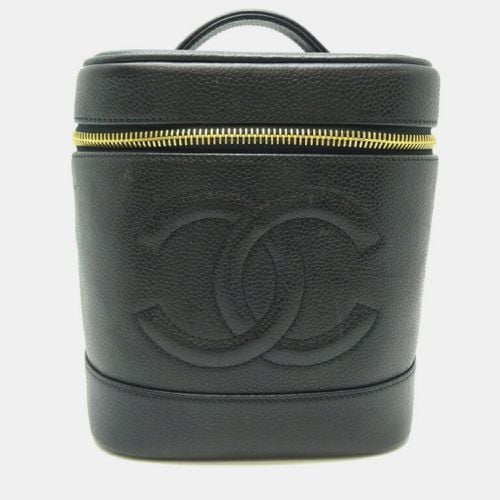 Chanel Black Caviar Skin Vanity Handbag - Chanel - Modalova