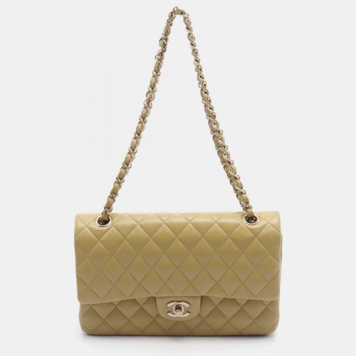 Chanel Matelasse W-Flap Caviar Skin (Grained Calf) Brown Shoulder Bag - Chanel - Modalova