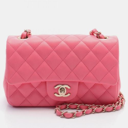 Chanel Pink Leather Matelasse 20 Shoulder Bag - Chanel - Modalova