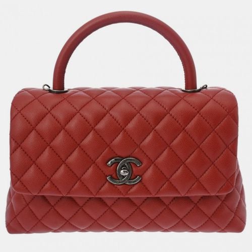 Chanel Red Caviar Skin Matelasse 29 Handbag - Chanel - Modalova