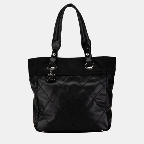 Chanel Black Canvas Small Paris-Biarritz Tote Bag - Chanel - Modalova