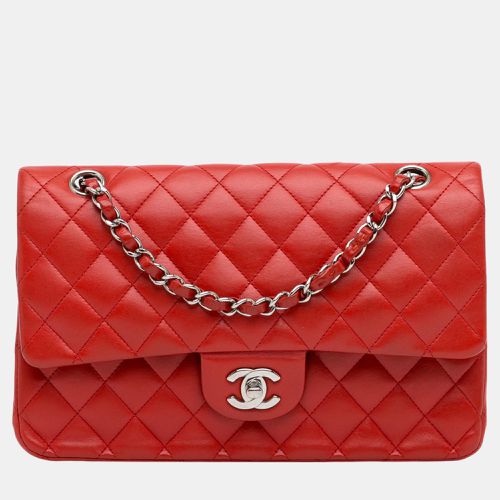 Chanel Red Medium Classic Lambskin Double Flap - Chanel - Modalova