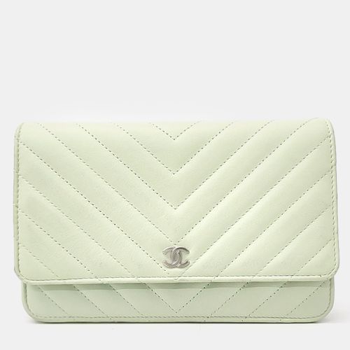 Chanel Chevron WOC Mini Crossbody Bag - Chanel - Modalova