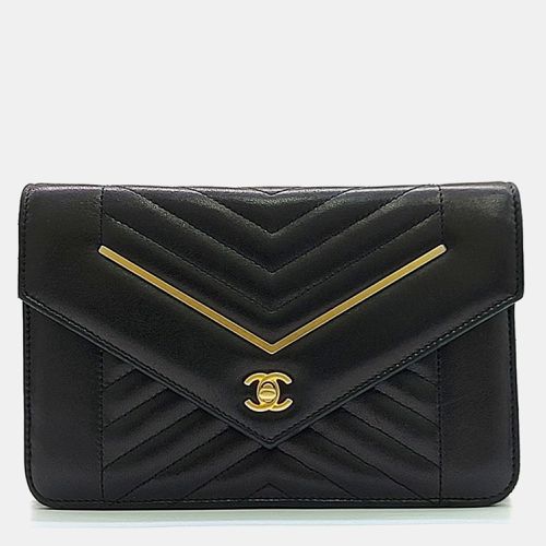 WOC Vintage Chevron Mini Crossbody Bag - Chanel - Modalova