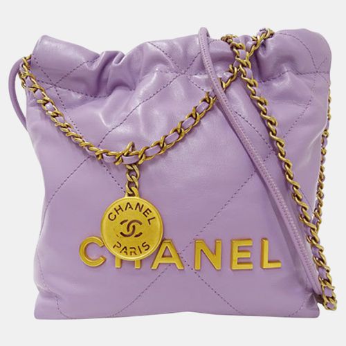 Chanel Purple Leather Chanel 22 Handbag - Chanel - Modalova