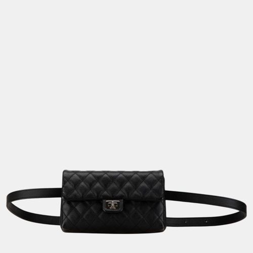 Chanel Black Caviar Skin Matelasse Waist Bag - Chanel - Modalova