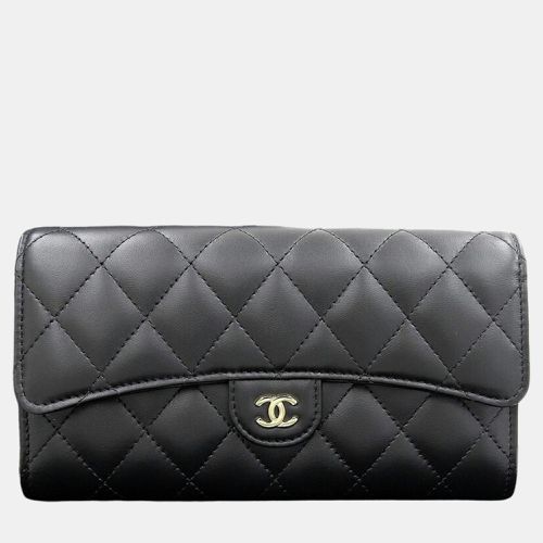 Chanel Matelasse Timeless Classic Coco Mark Long Wallet - Chanel - Modalova