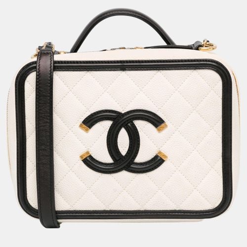 Chanel Small Caviar CC Filigree Vanity Case - Chanel - Modalova