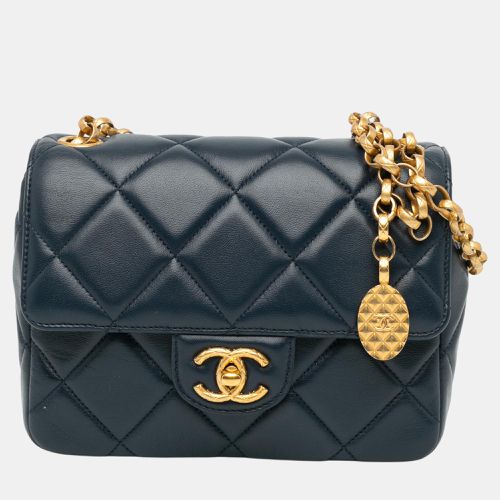 Chanel Mini Square CC Quilted Lambskin Flap Bag - Chanel - Modalova