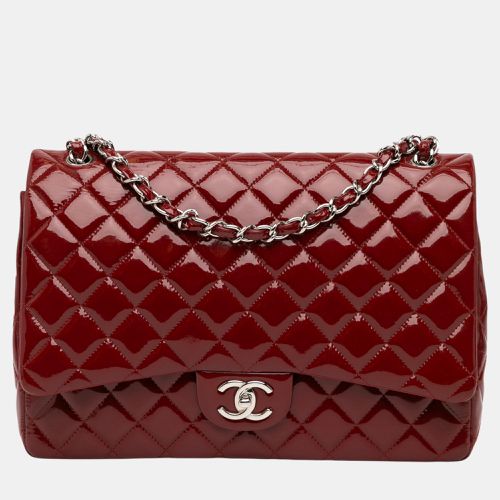 Chanel Maxi Classic Patent Double Flap - Chanel - Modalova