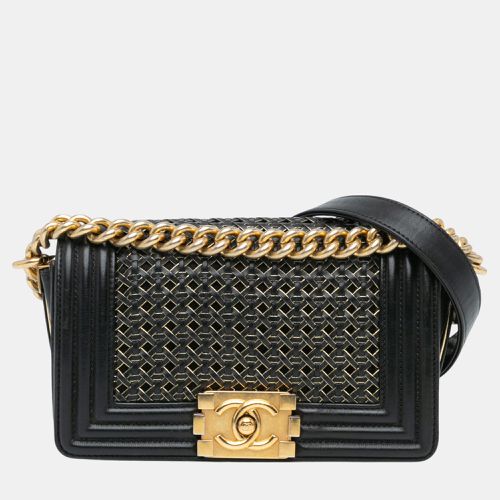 Chanel Small Braided Sheepskin Boy Flap - Chanel - Modalova