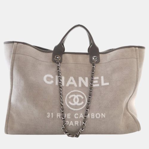 Chanel XL Canvas Deauville Satchel - Chanel - Modalova