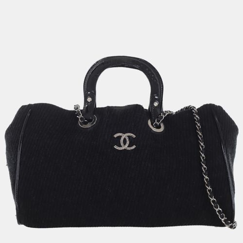 Chanel Ribbed Knit Shopper Tote Bag - Chanel - Modalova