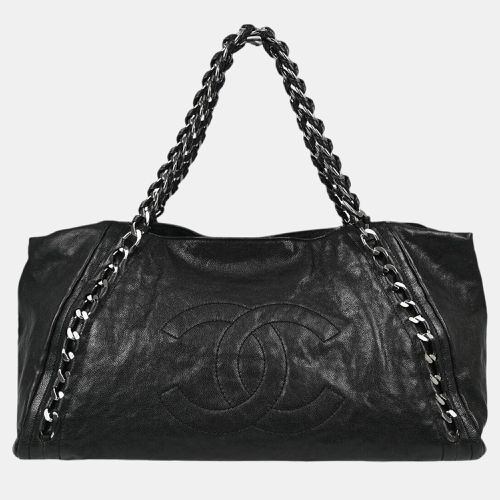 Chanel Black Calfskin Luxury Tote Bag - Chanel - Modalova