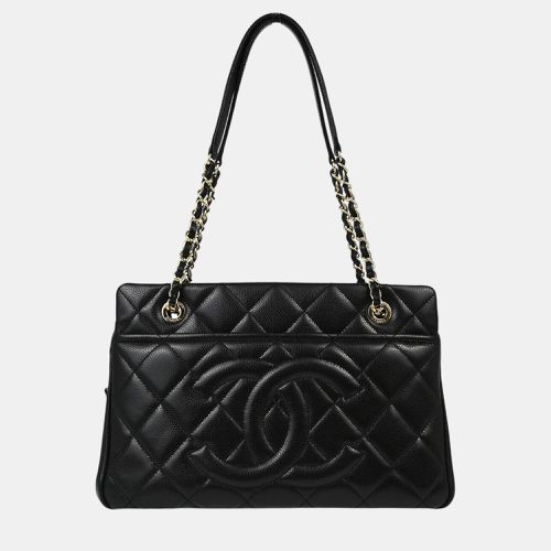 Chanel Black Calfskin Chain Tote bag - Chanel - Modalova