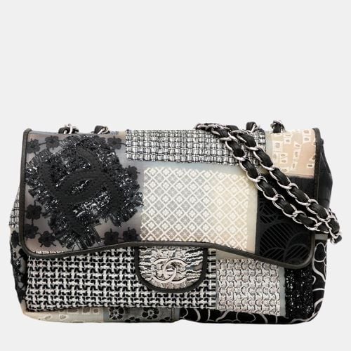 Chanel Black Jumbo CC Patchwork Classic Flap - Chanel - Modalova