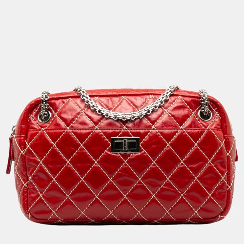 Chanel Red Medium Quilted Reissue Camera Bag - Chanel - Modalova