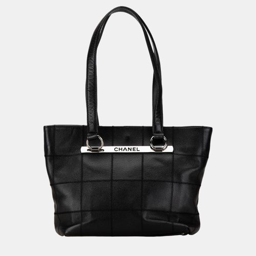 Chanel Black Caviar Choco Bar Tote - Chanel - Modalova