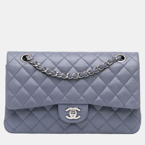 Chanel Purple Medium Classic Lambskin Double Flap - Chanel - Modalova