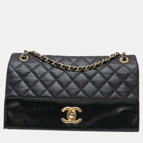 Chanel Black Jumbo Calfskin Soft Elegance Flap - Chanel - Modalova